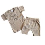 Little Adventure baby pyjama setje Mama’s boy met zachte stof en rustige uitstraling