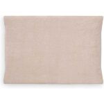 Badstof aankleedkussenhoes Pale Pink 50 x 70 cm met zachte absorberende stof voor comfortabel en hygiƫnisch verschonen