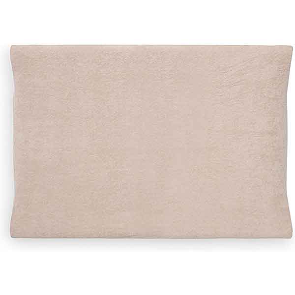 Badstof aankleedkussenhoes Pale Pink 50 x 70 cm met zachte absorberende stof voor comfortabel en hygiƫnisch verschonen