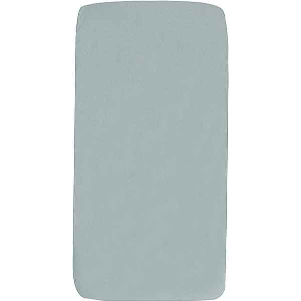 Hoeslaken jersey katoen Sea Green geschikt voor baby matrassen 40 50 x 80 90 cm met zachte rekbare stof