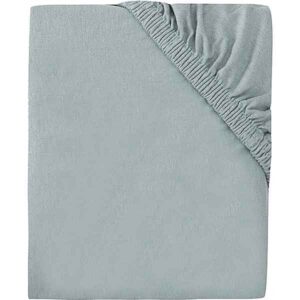 Hoeslaken jersey katoen Sea Green geschikt voor baby matrassen 40 50 x 80 90 cm met zachte rekbare stof