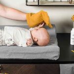 Jollein aankleedkussenhoes Brick Velvet Storm Grey 50 x 70 cm met zachte velvet stof en luxe uitstraling