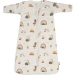 Jollein babyslaapzak Middle East met kameeltjes palmboompjes en regenboog print van zachte jersey stof