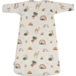 Jollein babyslaapzak Middle East met kameeltjes palmboompjes en regenboog print van zachte jersey stof
