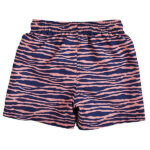 Baby jongens zwemboxer zebra blauw oranje met elastische taille en trekkoord