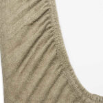 aankleedkussenhoes baby badstof olive green 50x70 zacht katoen hoes