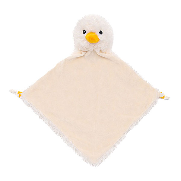 knuffeldoekje Cubbies Duck Blankie beige eend