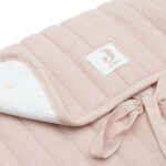 verschoonmatje baby hydrofiel wild rose opvouwbaar met vakken onderweg