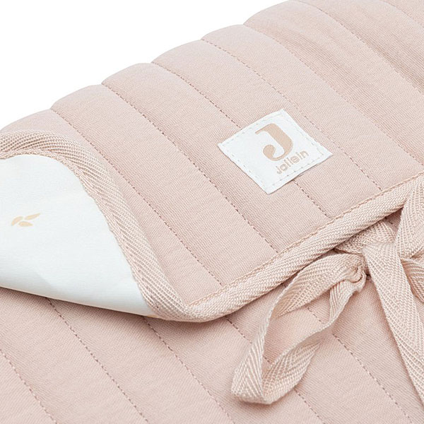 verschoonmatje baby hydrofiel wild rose opvouwbaar met vakken onderweg