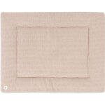 boxkleed baby wild rose 75x95 cm grain knit zacht katoen fleece speelkleed