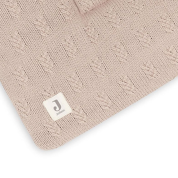 boxkleed baby wild rose 75x95 cm grain knit zacht katoen fleece speelkleed