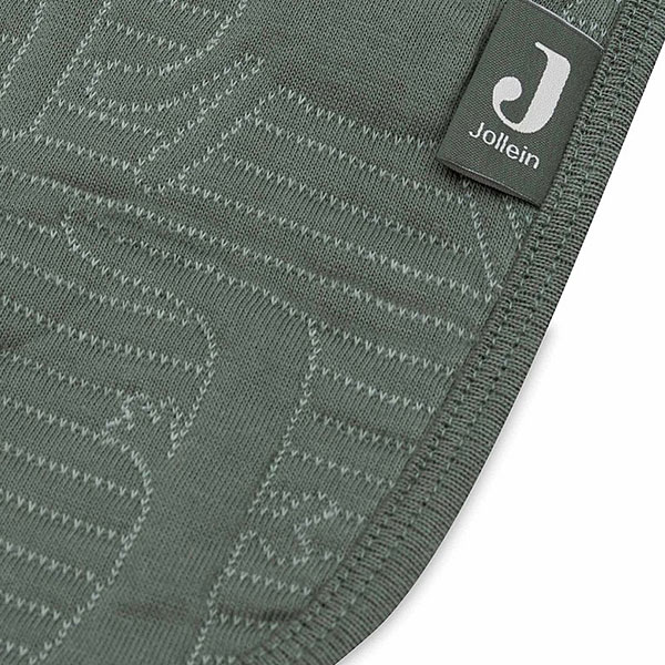 deken Jungle Jambo ash green 75x100 cm Jollein