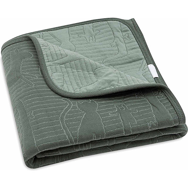 deken Jungle Jambo ash green 75x100 cm Jollein