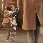 rugtas peuter boucle naturel teddy zacht kinderrugzak met trekkoord