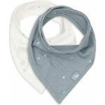 bandana slab baby twinkling sea green set van 2 zacht verstelbaar