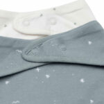 bandana slab baby twinkling sea green set van 2 zacht verstelbaar