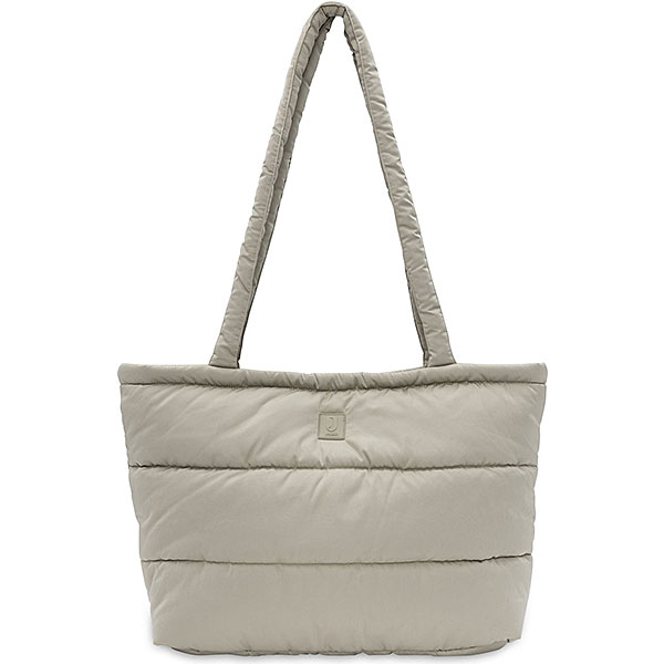 jollein luiertas puffed olive green olijfgroen met verschoningsmat stijlvol praktisch babytas