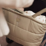 jollein luiertas puffed olive green olijfgroen met verschoningsmat stijlvol praktisch babytas
