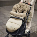 jollein luiertas puffed olive green olijfgroen met verschoningsmat stijlvol praktisch babytas