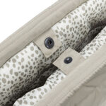 jollein luiertas puffed olive green olijfgroen met verschoningsmat stijlvol praktisch babytas