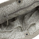 jollein luiertas puffed olive green olijfgroen met verschoningsmat stijlvol praktisch babytas