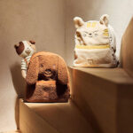 rugtas peuter teddy kat Charlie zacht met oortjes kinderrugzak teddy stof