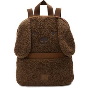 rugtas peuter teddy hond Diego bruin met oortjes zachte kinderrugzak