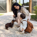 rugtas peuter teddy hond Diego bruin met oortjes zachte kinderrugzak