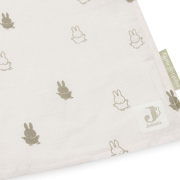 hydrofiele doek baby nijntje set van 2 met all over print zacht katoen
