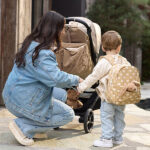 rugtas peuter teddy bear waterafstotend bruin met berenprint kinderrugzak