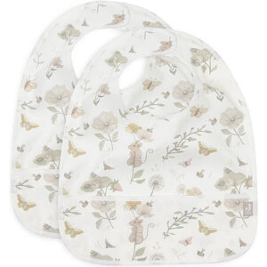 waterproof slab baby dreamy mouse set van 2 met zachte print en waterafstotend materiaal