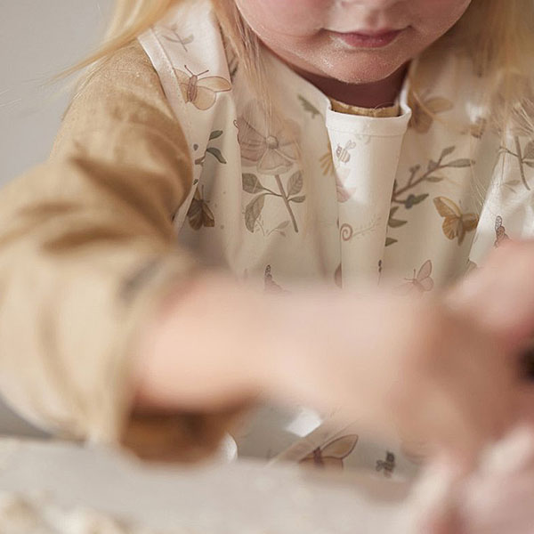 waterproof slab baby dreamy mouse set van 2 met zachte print en waterafstotend materiaal