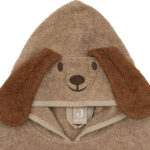 Badponcho for Diego the Dog van zachte badstof met hondenoortjes voor baby’s en peuters