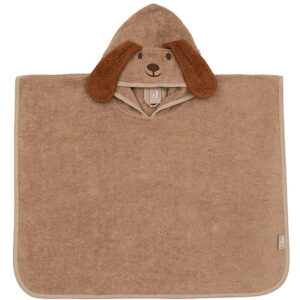 Badponcho for Diego the Dog van zachte badstof met hondenoortjes voor baby’s en peuters