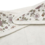 Slab bandana Retro Flowers 2 stuks met bloemenprint voor baby’s en peuters