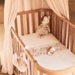 Jollein bijtring Jill the Cat met siliconen ring, gebreid kattenhoofdje en roze strikje voor baby's