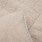 boxkleed box teddy sand 75 x 95 cm teddy fleece zandkleur