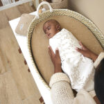 inbakerdoek branches sand baby unisex meyco