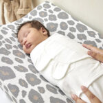 inbakerdoek offwhite baby 0 tot 3 maanden unisex meyco