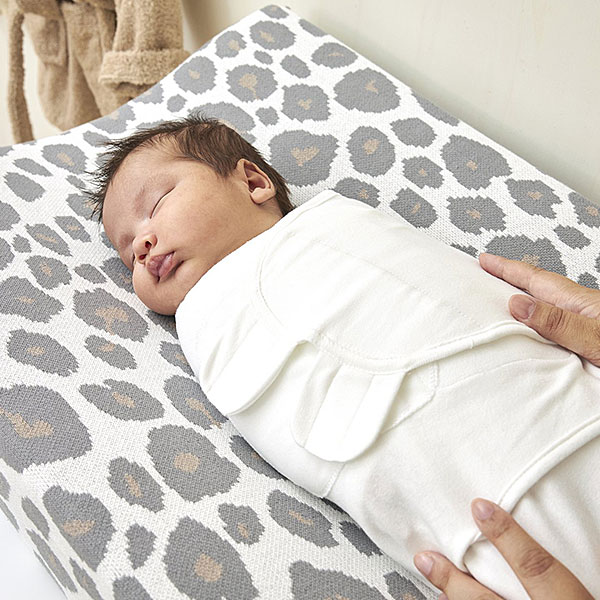 inbakerdoek offwhite baby 0 tot 3 maanden unisex meyco