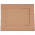 boxkleed little waffle light terra sand 75 x 95 cm waffle structuur