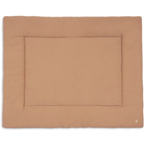 boxkleed little waffle light terra sand 75 x 95 cm waffle structuur