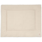 boxkleed little waffle light terra sand 75 x 95 cm waffle structuur