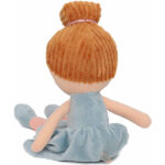 knuffelpop flowergirl rose met sea green jurkje en rood haar