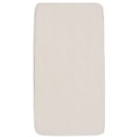 Jollein hoeslaken Basics Jersey Sea Green en Ivory set van 2 voor babybed van 40/50 x 80/90 cm