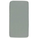 Jollein hoeslaken Basics Jersey Sea Green en Ivory set van 2 voor babybed van 40/50 x 80/90 cm