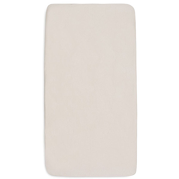 Jollein hoeslaken Basics Jersey Sea Green en Ivory set van 2 voor babybed van 40/50 x 80/90 cm