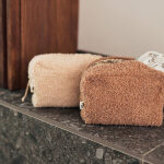 Jollein etui Boucle Biscuit met zachte Boucle stof en speelse Biscuit voering voor babyaccessoires