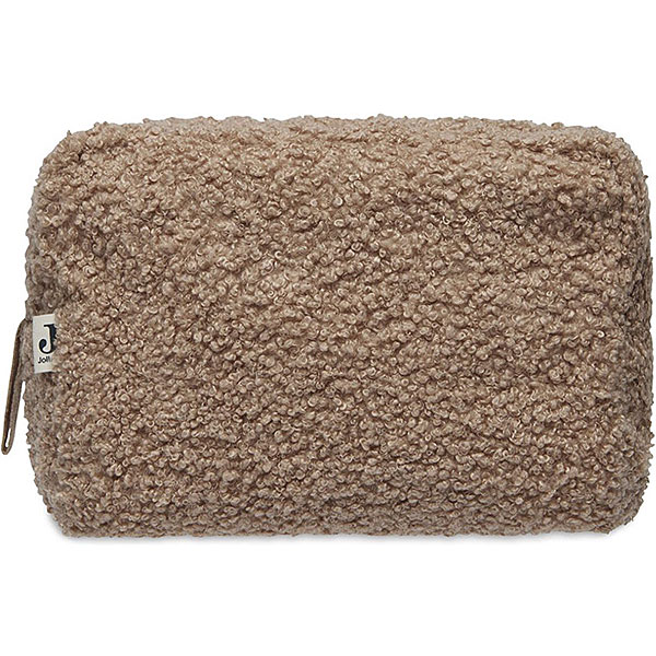 Jollein etui Boucle Biscuit met zachte Boucle stof en speelse Biscuit voering voor babyaccessoires