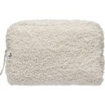 Jollein etui Boucle Natural met zachte Boucle stof en speelse Natural voering voor babyaccessoires